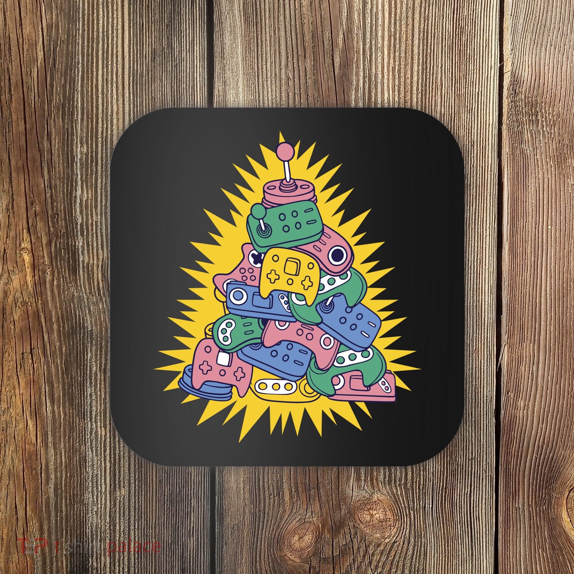 Gaming Christmas Tree Coaster