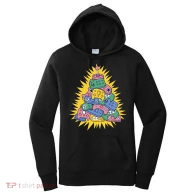 Gaming Christmas Tree Women's Hoodie
