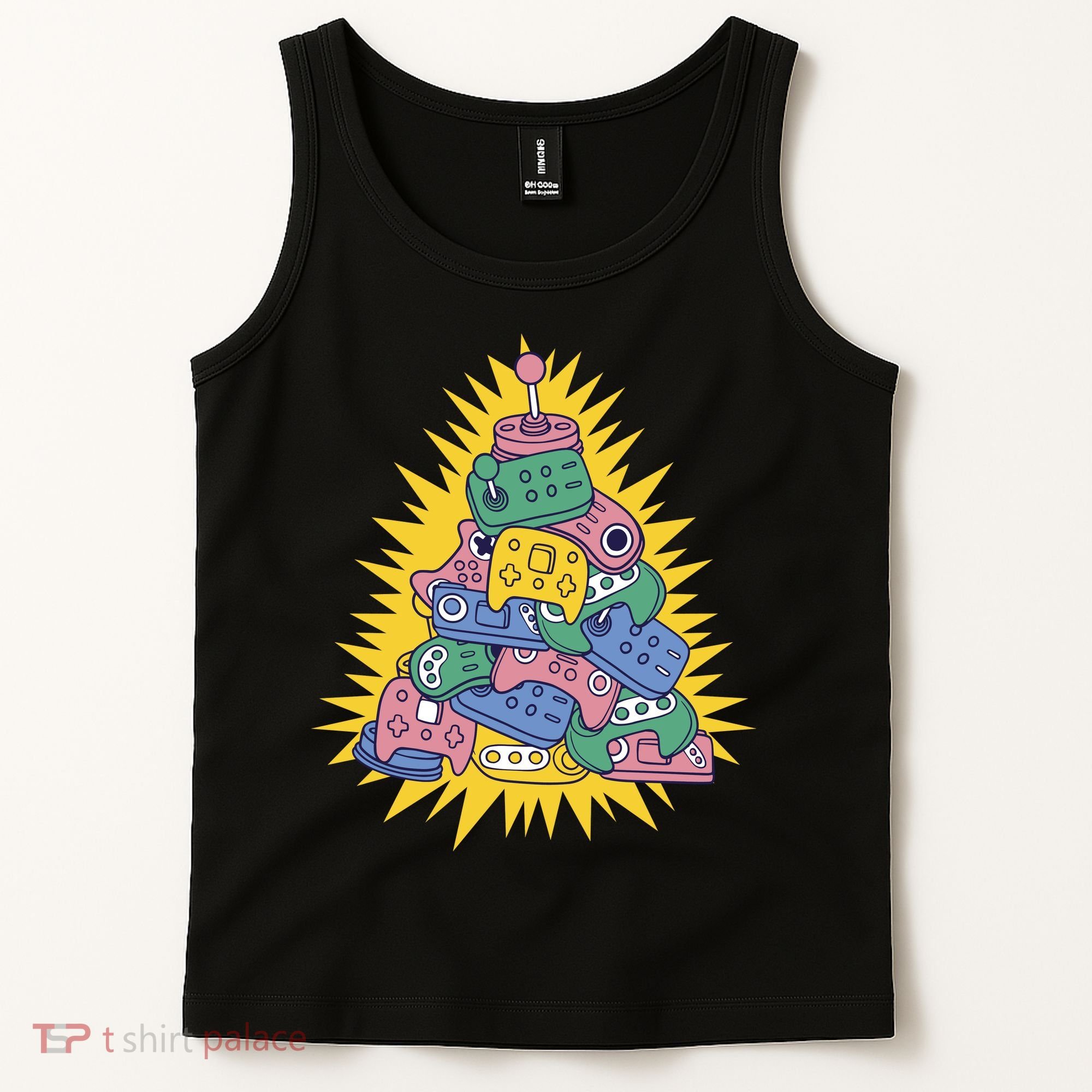 Gaming Christmas Tree Tank Top