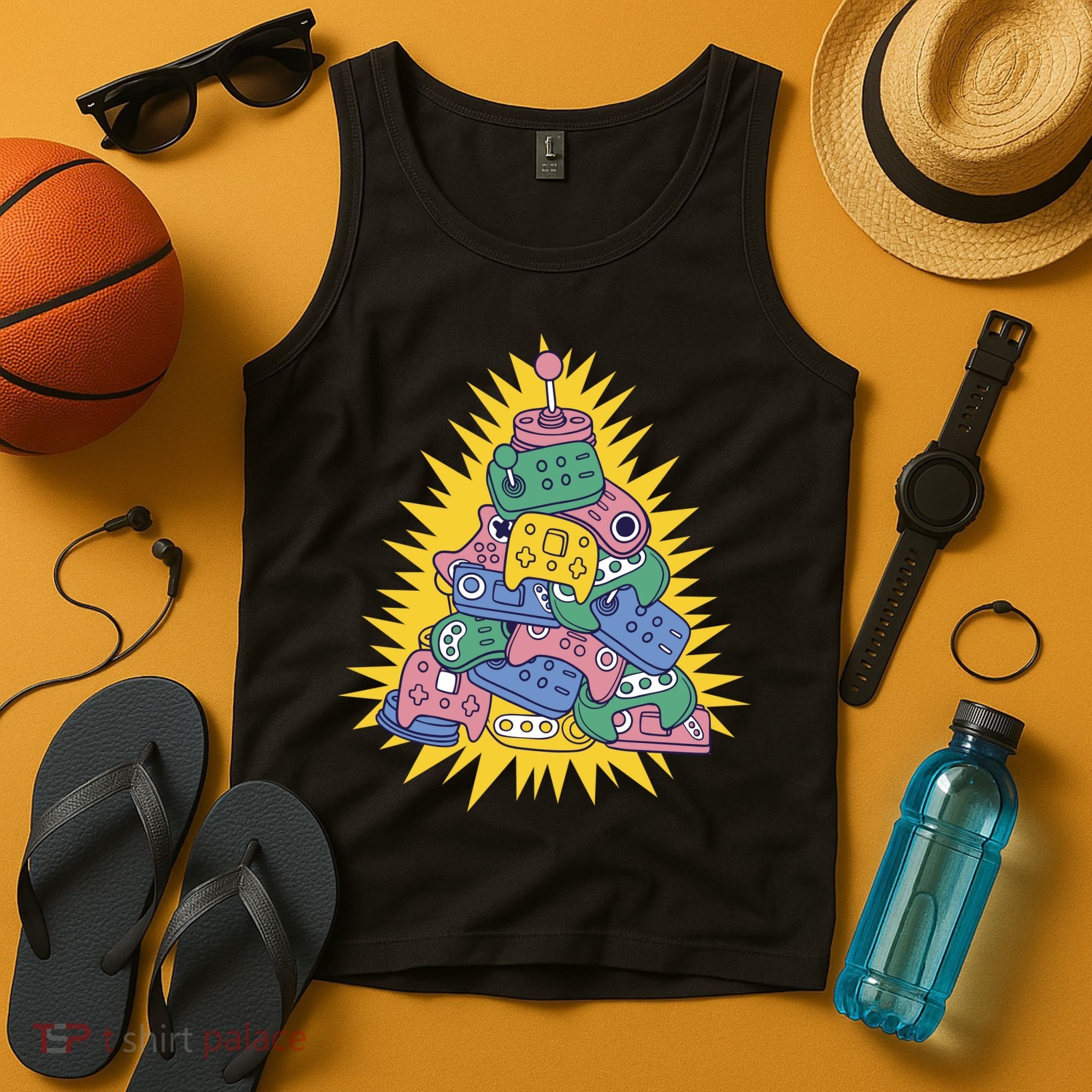 Gaming Christmas Tree Tank Top