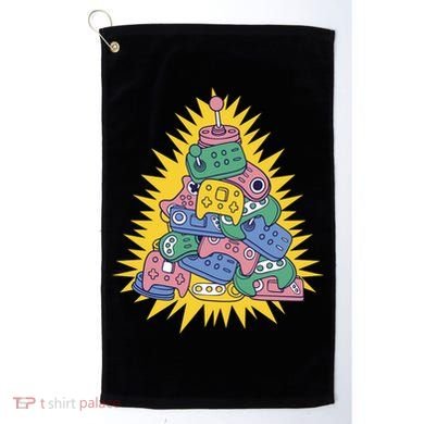 Gaming Christmas Tree Golf Towel