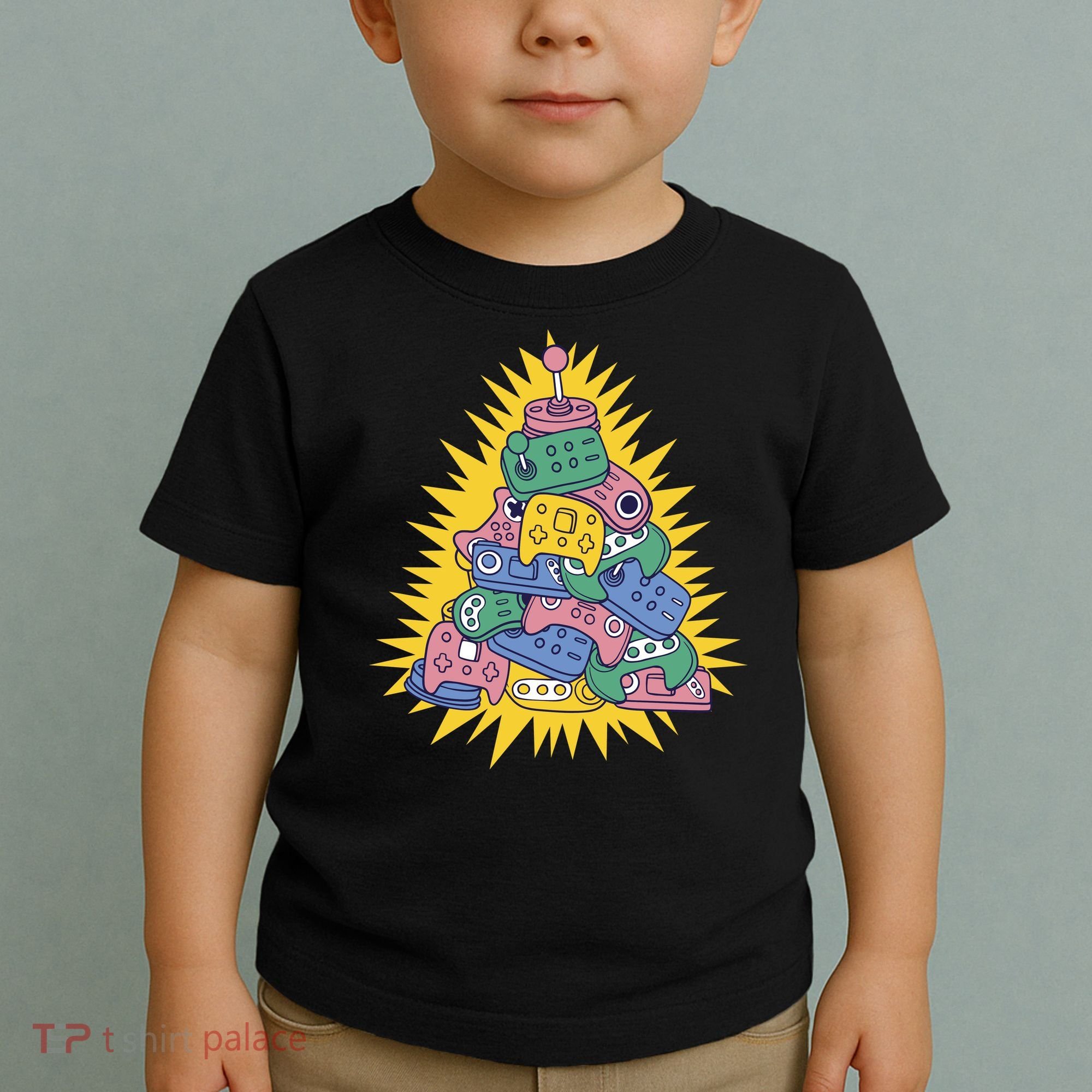 Gaming Christmas Tree Toddler T-Shirt
