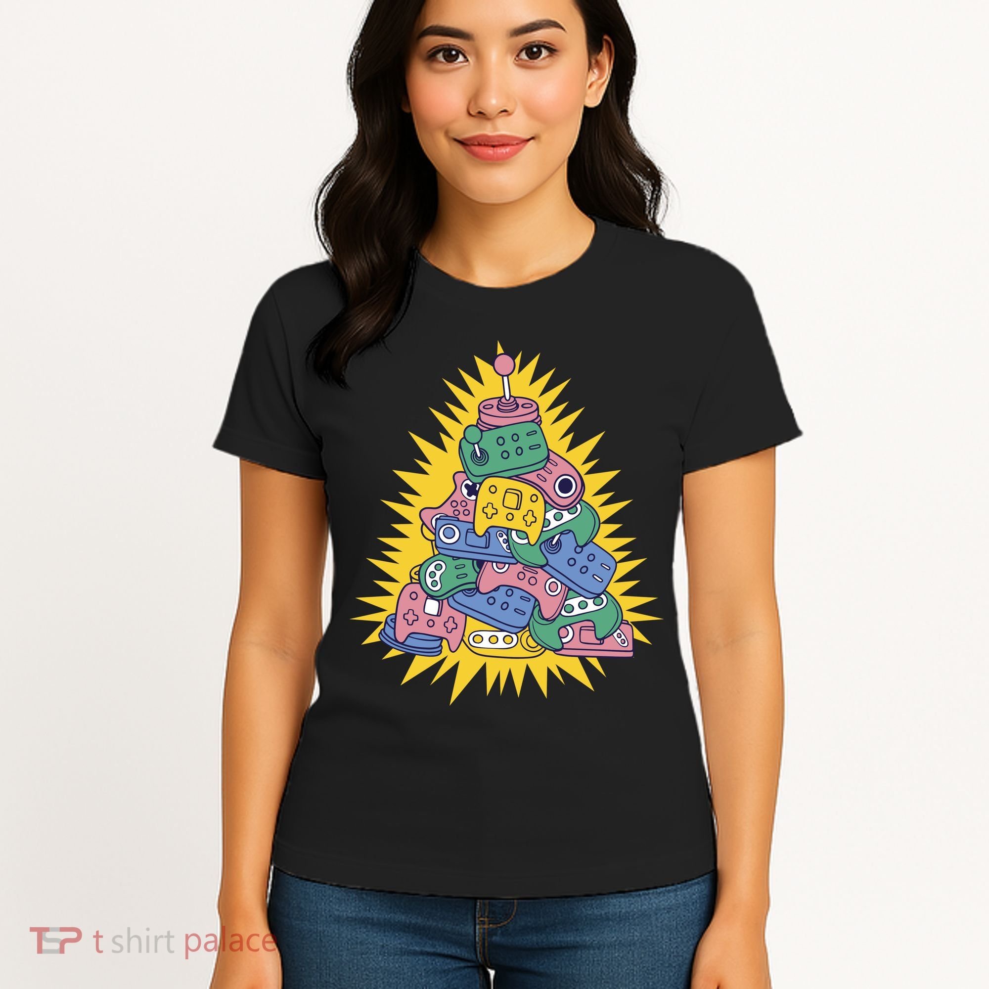 Gaming Christmas Tree Women's T-Shirt