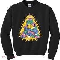 Gaming Christmas Tree Kids Sweatshirt thumb 0
