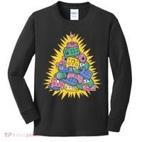 Gaming Christmas Tree Kids Long Sleeve Shirt thumb 0