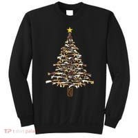 Guns Christmas Tree Camo Print Xmas Gift For Gun Lover TShirt Sweatshirt thumb 0