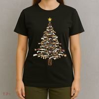 Guns Christmas Tree Camo Print Xmas Gift For Gun Lover TShirt T-Shirt thumb 4