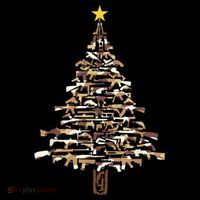 Guns Christmas Tree Camo Print Xmas Gift For Gun Lover TShirt Coffee Mug thumb 5