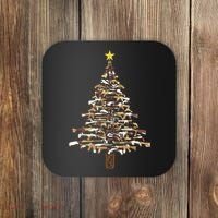 Guns Christmas Tree Camo Print Xmas Gift For Gun Lover TShirt Coaster thumb 0
