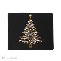 Guns Christmas Tree Camo Print Xmas Gift For Gun Lover TShirt Mousepad thumb 0