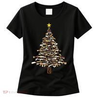 Guns Christmas Tree Camo Print Xmas Gift For Gun Lover TShirt Women's T-Shirt thumb 0
