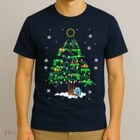 Guns Christmas Tree Ornament Xmas Lights Gifts Gun Lovers T-Shirt thumb 3