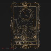 Goth Clothing Tarot Card The Moon Witchy Occult Clothes Women's Hoodie thumb 2