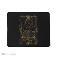 Goth Clothing Tarot Card The Moon Witchy Occult Clothes Mousepad thumb 0