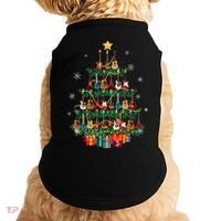 Guitar Christmas Tree Funny Merry Xmas Guitar Lover Player Gift Doggie Tank thumb 0