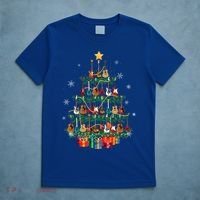 Guitar Christmas Tree Funny Merry Xmas Guitar Lover Player Gift T-Shirt thumb 5
