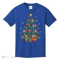 Guitar Christmas Tree Funny Merry Xmas Guitar Lover Player Gift Kids T-Shirt thumb 0