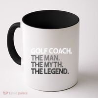 Golf Coach The Myth Legend Gift Great Gift Coffee Mug thumb 0