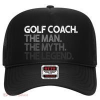 Golf Coach The Myth Legend Gift Great Gift Hat thumb 0