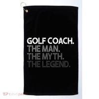 Golf Coach The Myth Legend Gift Great Gift Golf Towel thumb 0