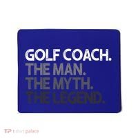 Golf Coach The Myth Legend Gift Great Gift Mousepad thumb 0