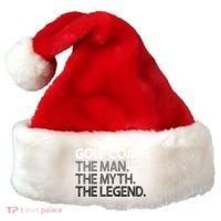 Golf Coach The Myth Legend Gift Great Gift Santa Hat thumb 0