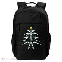 Guns Christmas Tree Xmas Veteran Backpack thumb 0