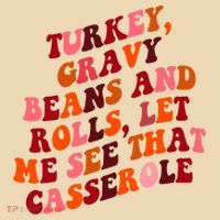 Groovy Cute Turkey Gravy Beans And Roll Thanksgiving Tote Bag thumb 4