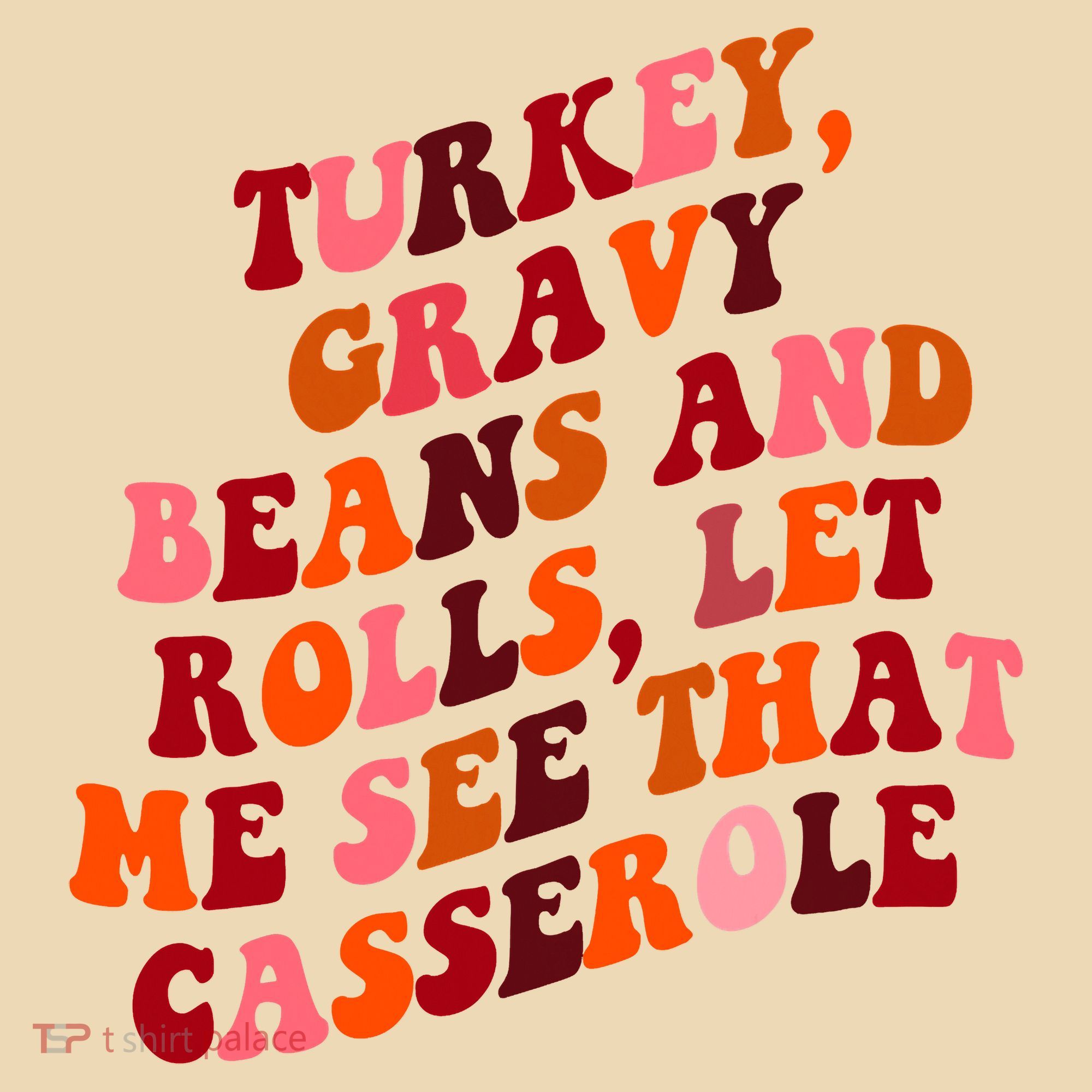 Groovy Cute Turkey Gravy Beans And Roll Thanksgiving Tote Bag