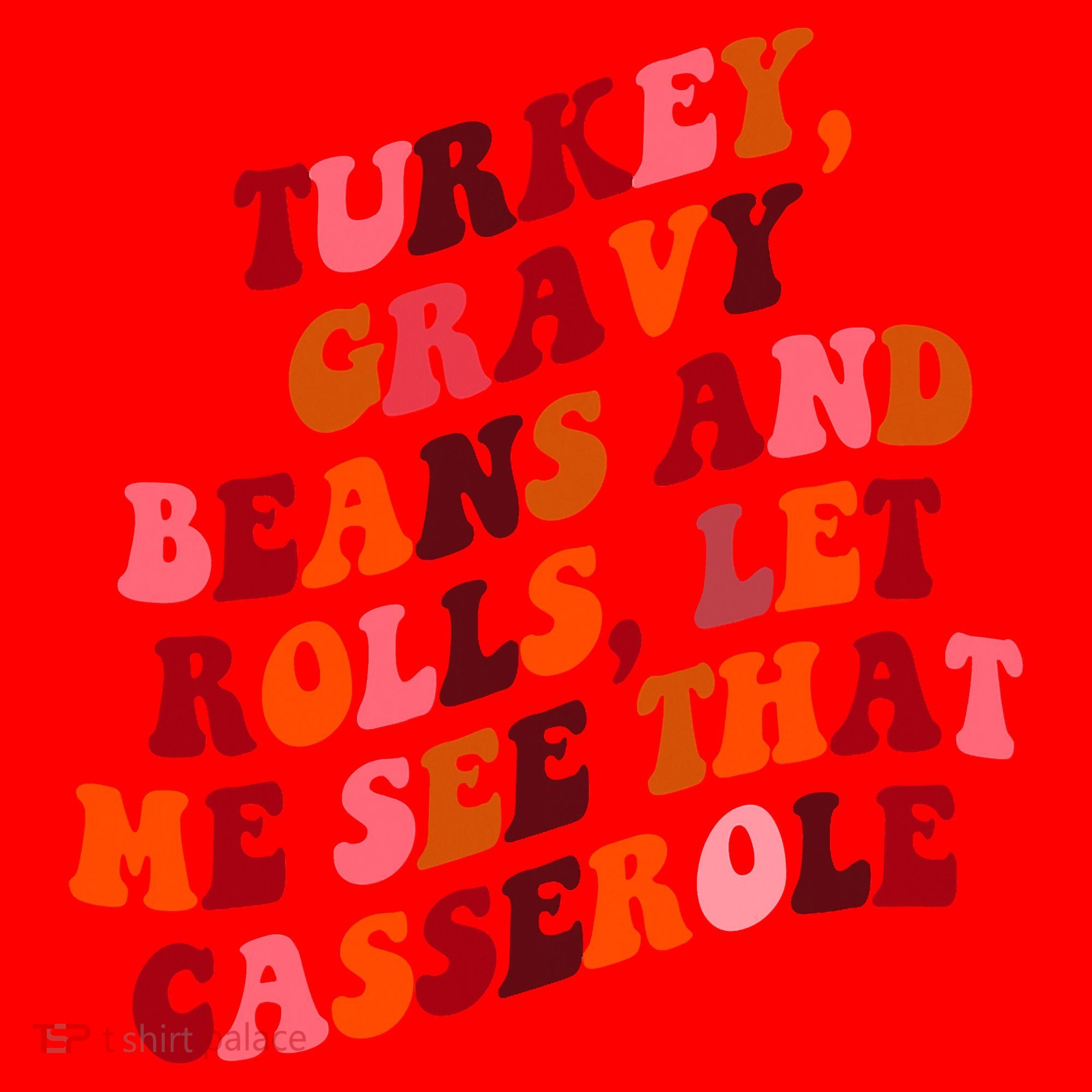 Groovy Cute Turkey Gravy Beans And Roll Thanksgiving Santa Hat