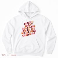 Groovy Cute Turkey Gravy Beans And Roll Thanksgiving Hoodie thumb 0