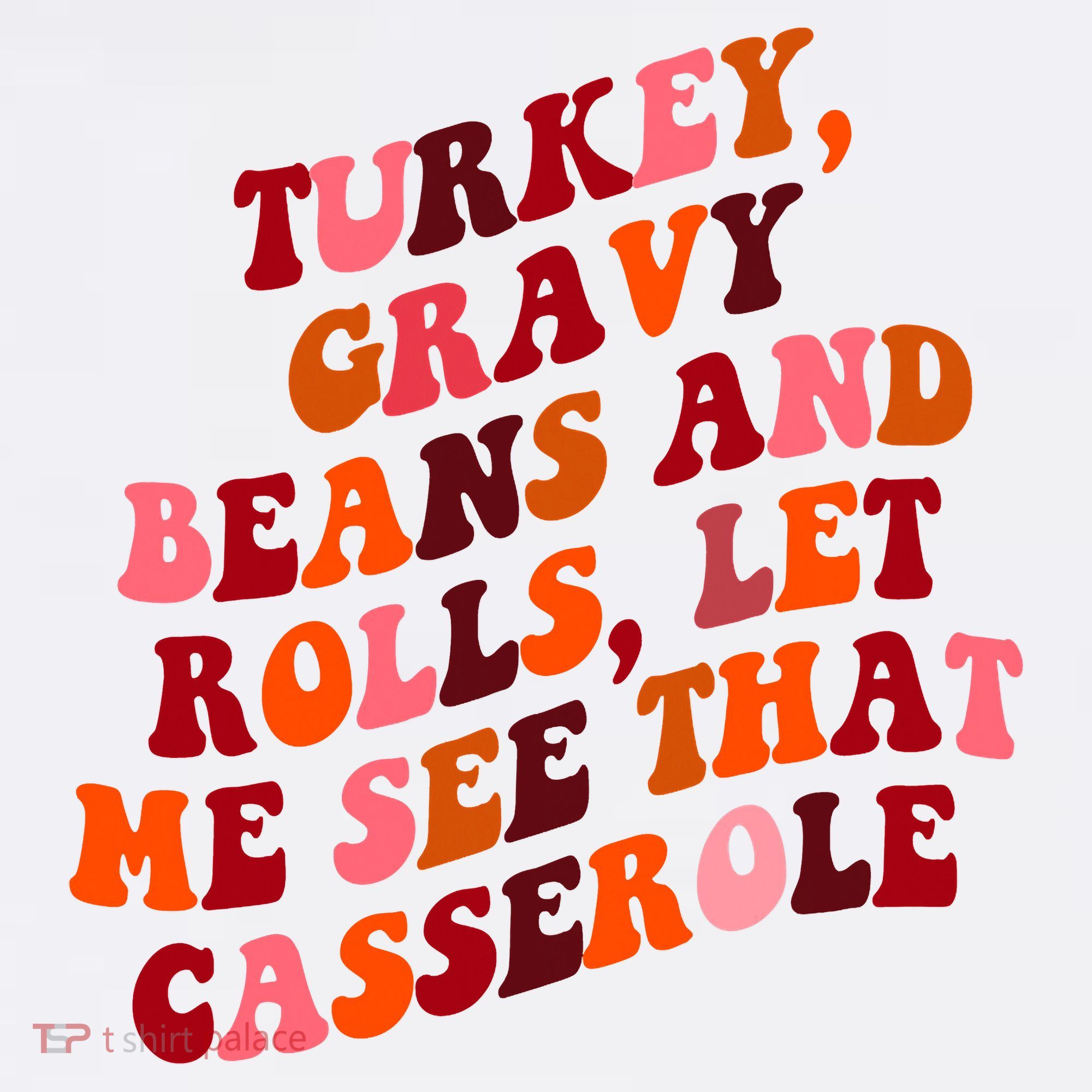 Groovy Cute Turkey Gravy Beans And Roll Thanksgiving Mousepad