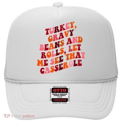 Groovy Cute Turkey Gravy Beans And Roll Thanksgiving Hat