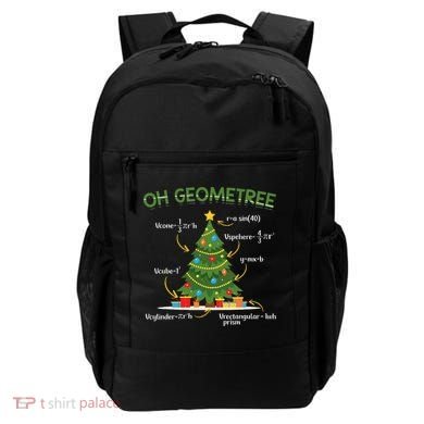 Geometree Christmas Tree Math Lover Mathematician Christmas Backpack