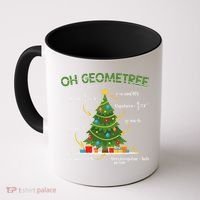 Geometree Christmas Tree Math Lover Mathematician Christmas Coffee Mug thumb 0