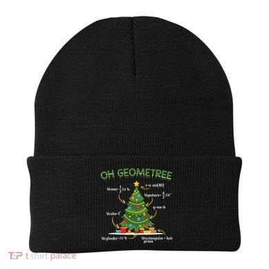 Geometree Christmas Tree Math Lover Mathematician Christmas Beanie