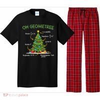 Geometree Christmas Tree Math Lover Mathematician Christmas Pajama Set thumb 0