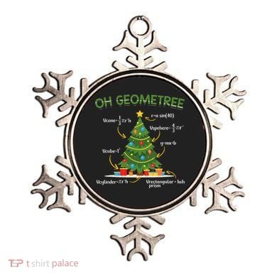 Geometree Christmas Tree Math Lover Mathematician Christmas Ornament