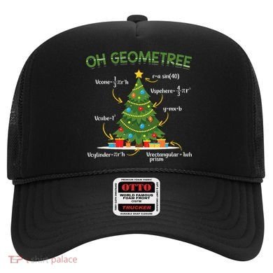 Geometree Christmas Tree Math Lover Mathematician Christmas Hat