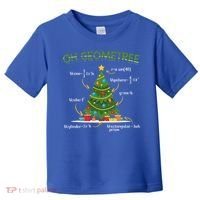 Geometree Christmas Tree Math Lover Mathematician Christmas Toddler T-Shirt thumb 0