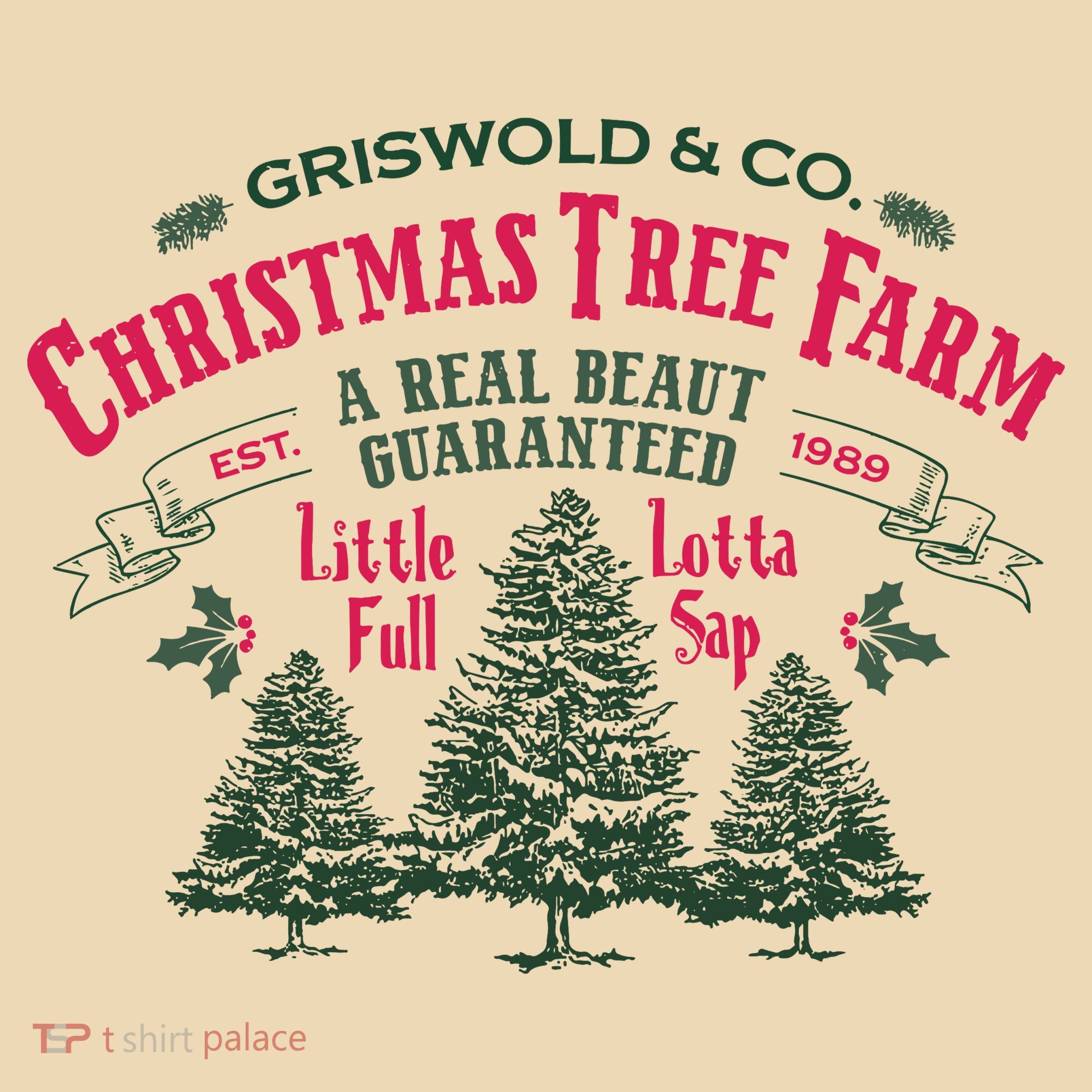 Griswold Christmas Tree Farm Holiday Christmas Party Tote Bag