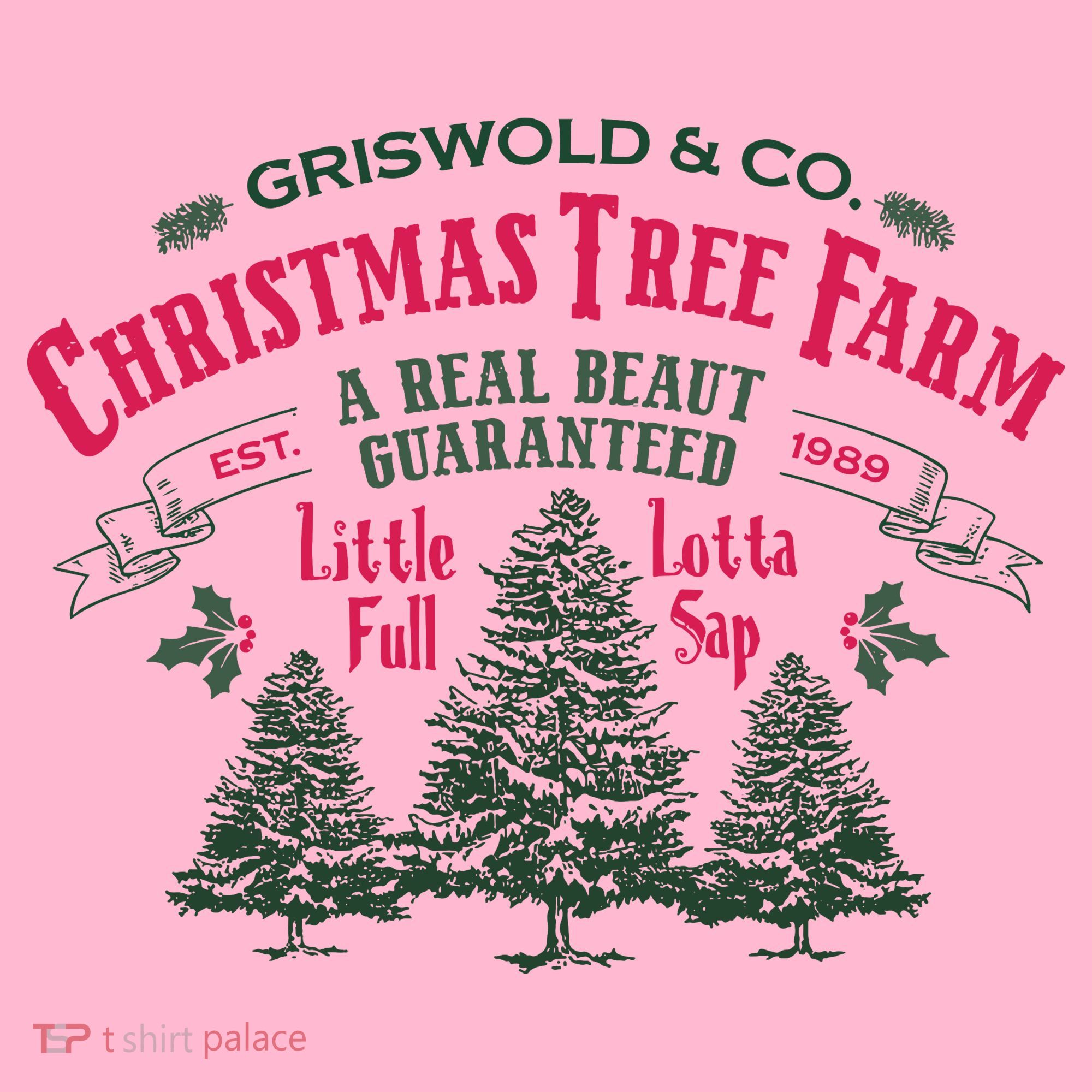 Griswold Christmas Tree Farm Holiday Christmas Party Coaster