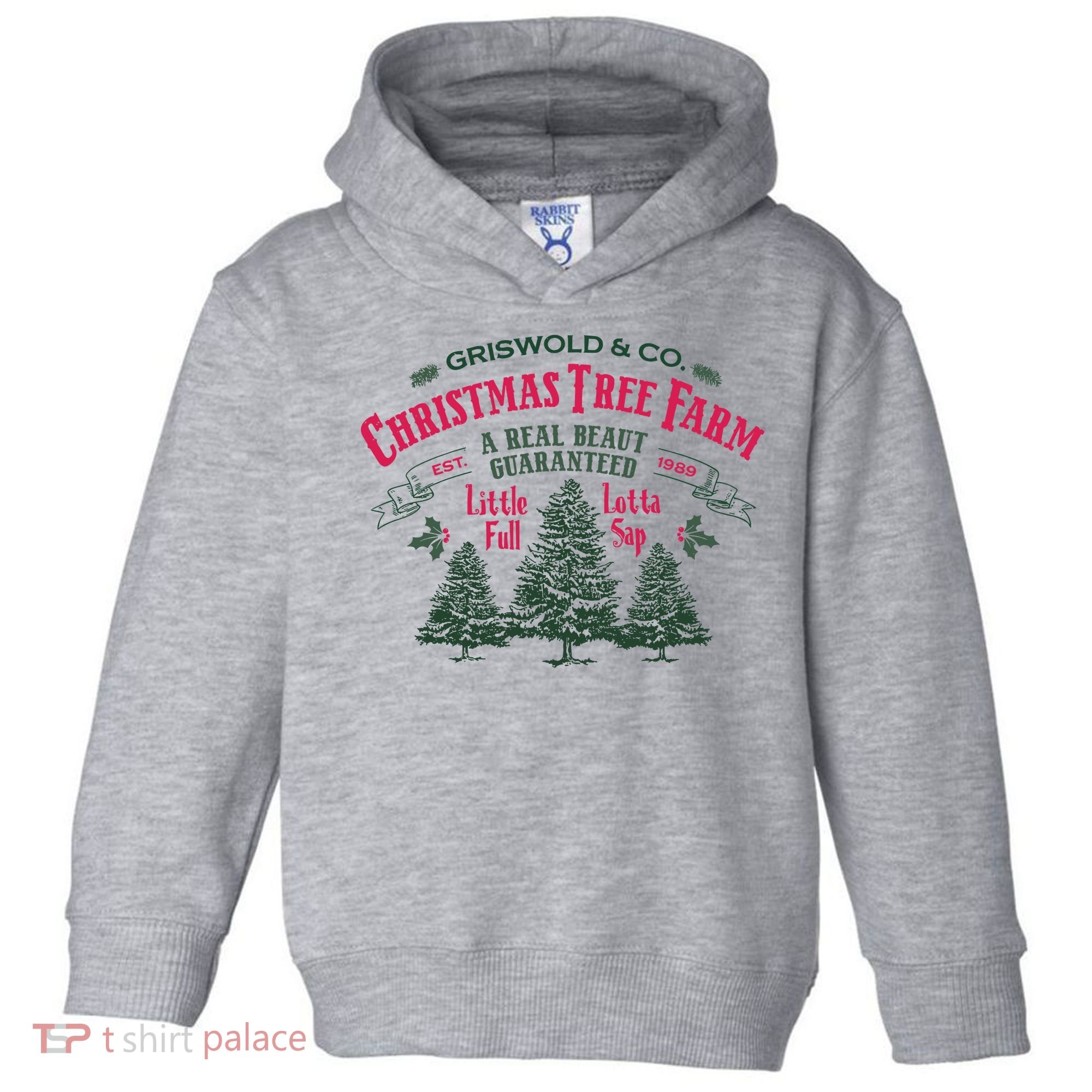 Griswold Christmas Tree Farm Holiday Christmas Party Toddler Hoodie