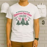 Griswold Christmas Tree Farm Holiday Christmas Party T-Shirt thumb 6