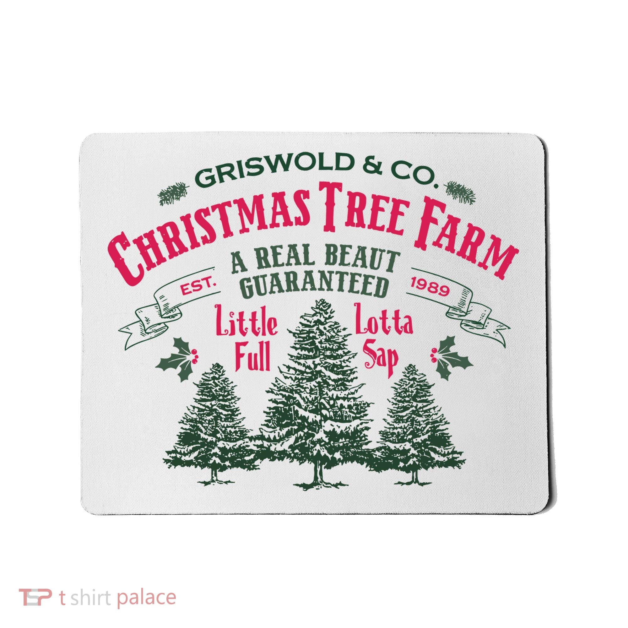 Griswold Christmas Tree Farm Holiday Christmas Party Mousepad