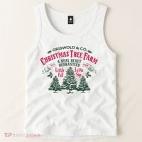 Griswold Christmas Tree Farm Holiday Christmas Party Tank Top thumb 2