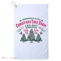 Griswold Christmas Tree Farm Holiday Christmas Party Golf Towel thumb 0