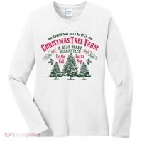 Griswold Christmas Tree Farm Holiday Christmas Party Women's Long Sleeve Shirt thumb 0