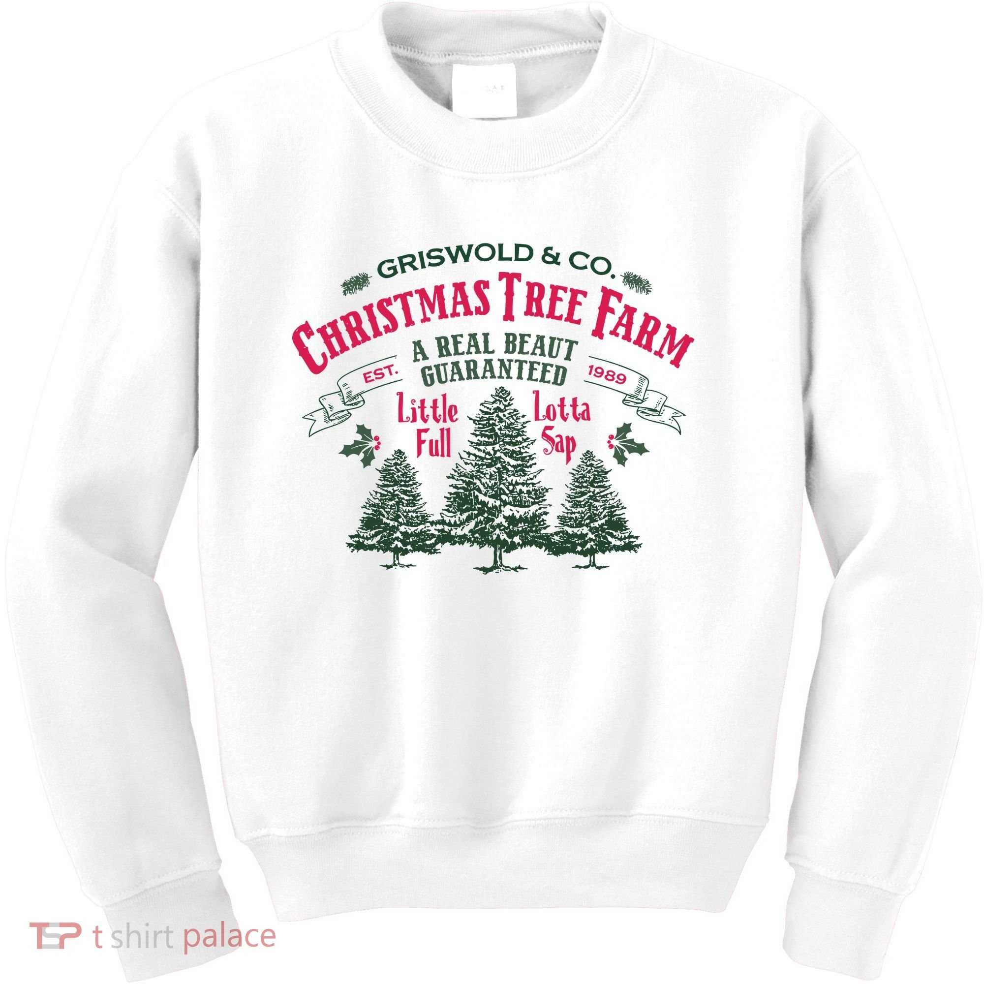 Griswold Christmas Tree Farm Holiday Christmas Party Kids Sweatshirt