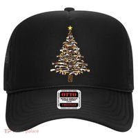 Guns Christmas Tree Camo Print Xmas Gift For Gun Lover Hat thumb 0